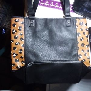 Animal print bag